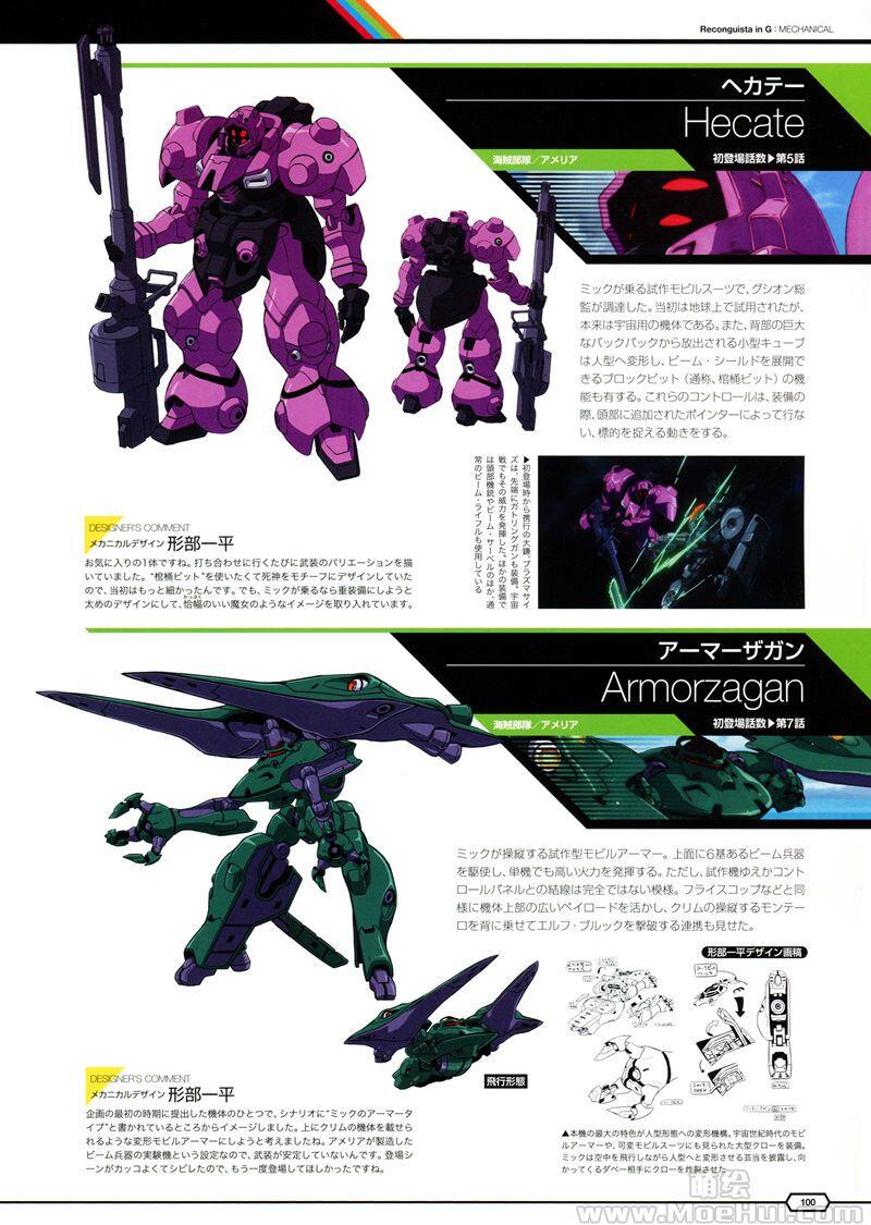 [会员][画集]Gundam G no Reconguista Official Guide Book