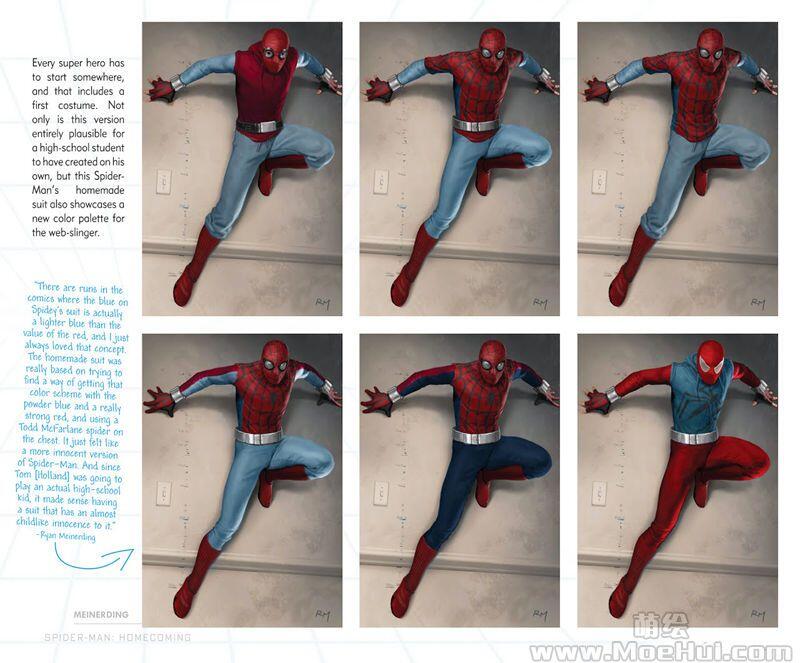 [会员][画集]The Art of Spider-Man Homecoming