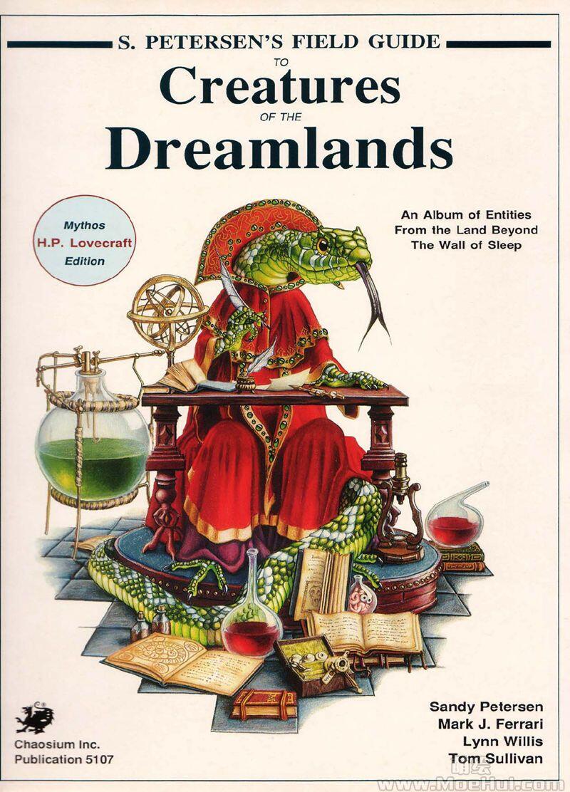 [会员][画集]S. Petersen’s Field Guide to Creatures of the Dreamlands   Cthulhu Monsters