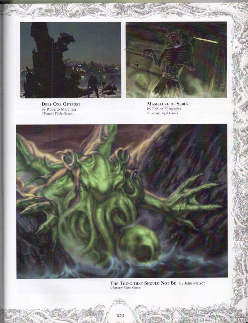 [会员][画集]The Art of H.P. Lovecraft’s Cthulhu Mythos