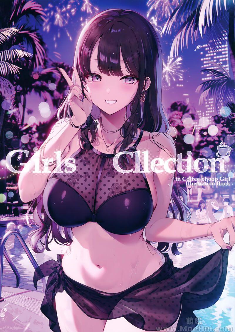 [会员][画集][バイキング (カット)]Gilrls Collection in coffee shop gilrl