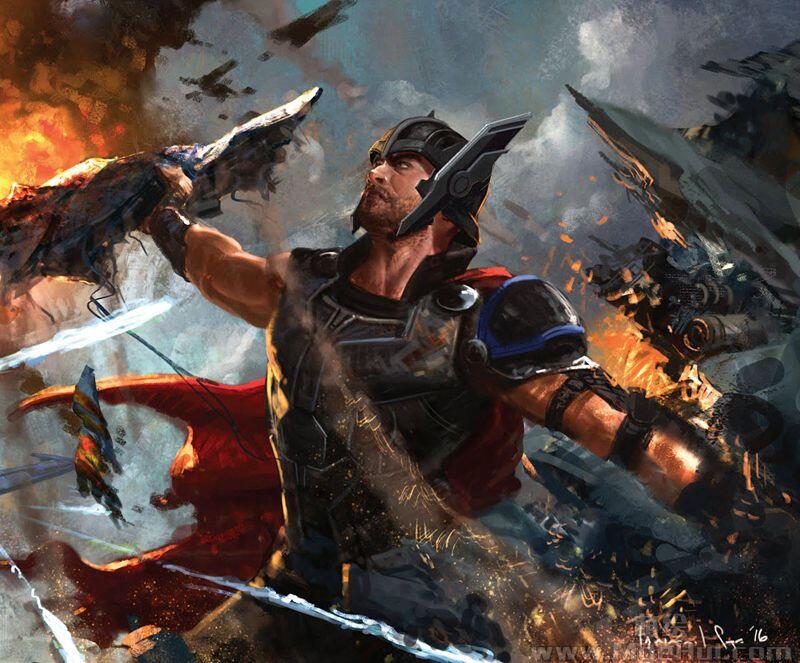 [会员][画集]The Art of Thor、The Dark World、Ragnarok