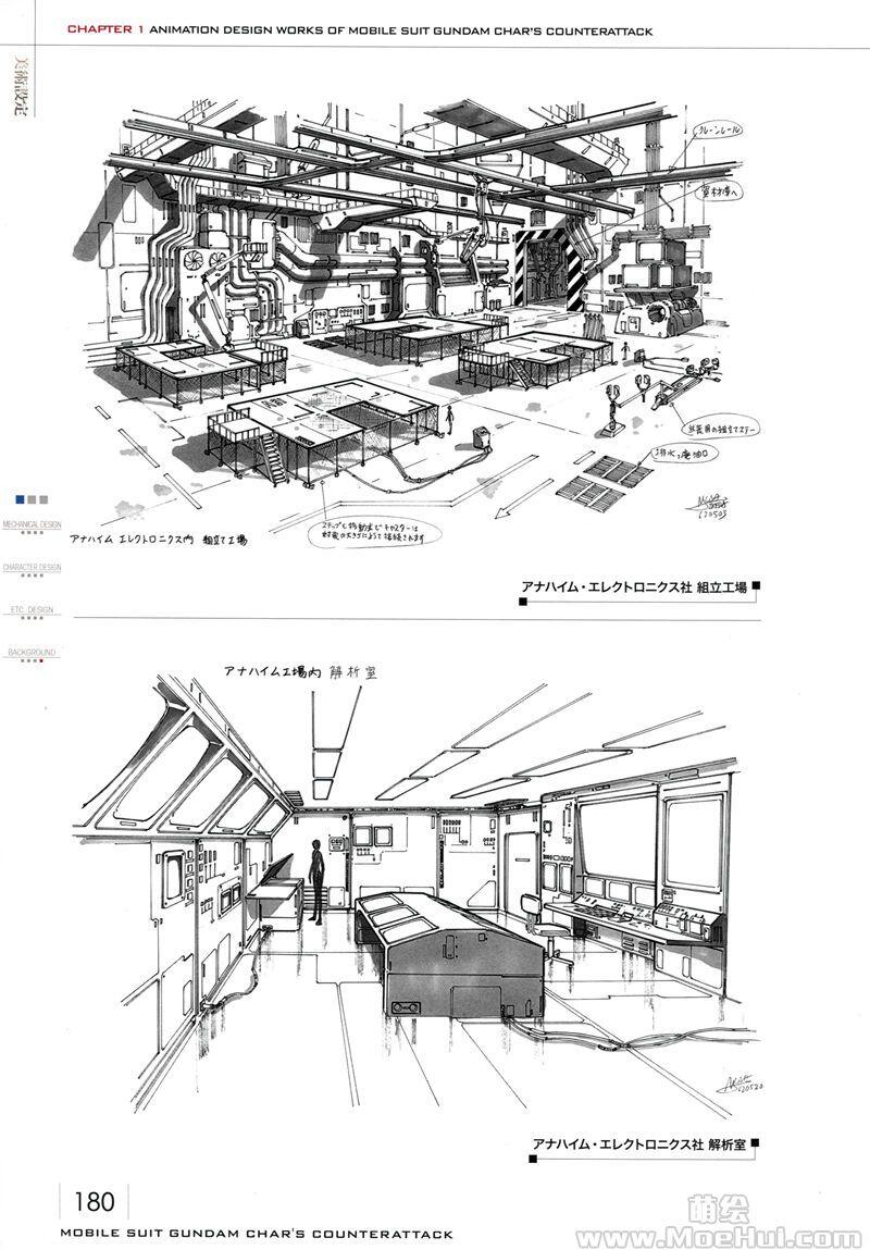 [会员][画集]機動戦士ガンダム 逆襲のシャア 公式記録全集 -BEYOND THE TIME-