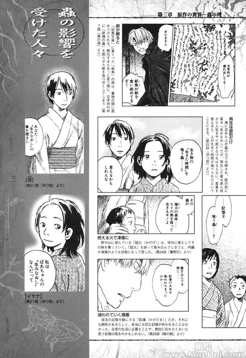 [会员][画集][漆原友紀]蟲師 Official Book