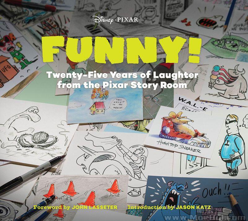 [会员][画集]Funny! Twenty-Five Years of Laughter from the Pixar Story Room