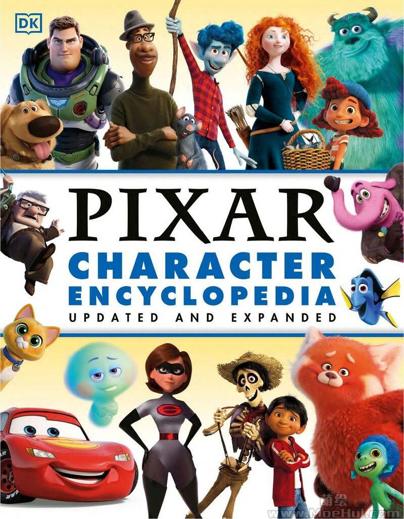 [会员][画集]Disney Pixar Character Encyclopedia Updated and Expanded