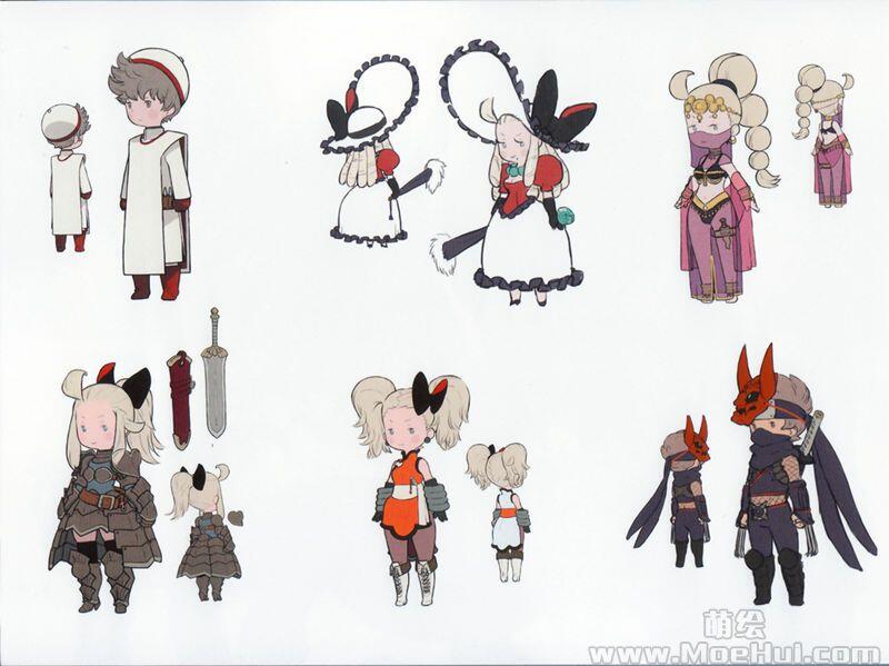 [会员][画集]Bravely Default Deluxe Artbook