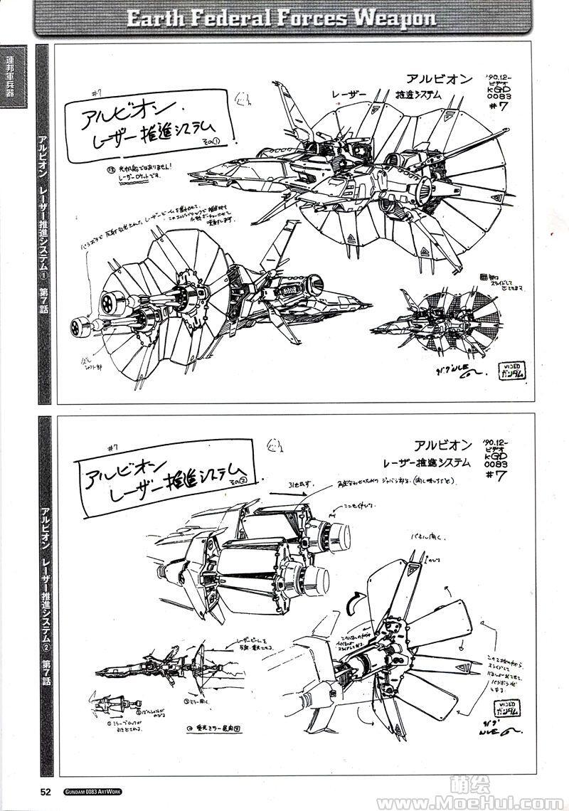 [会员][画集]Mobile Suit Gundam 0083 Stardust Memory - Sunrise Art Works