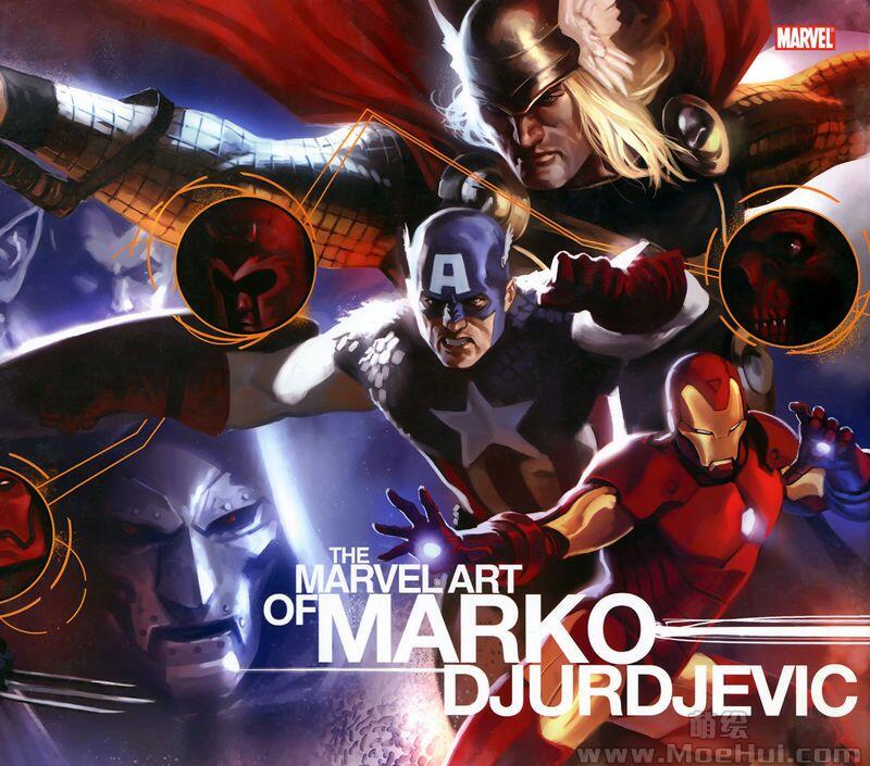 [会员][画集]The Marvel Art of Marko Djurdjevic