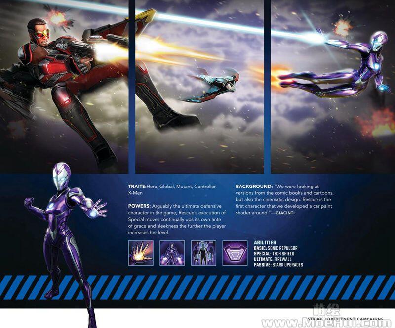 [会员][画集]Marvel Strike Force The Art Of The Game