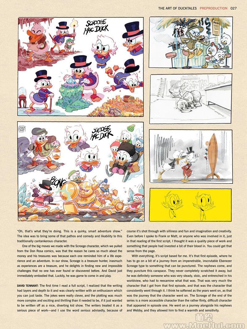 [画集]The Art of DuckTales