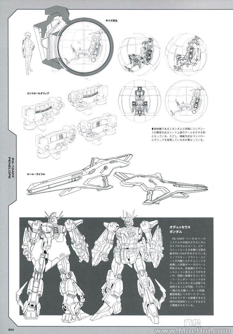 [画集]机动战士高达 闪光的哈萨维 Mechanics & World