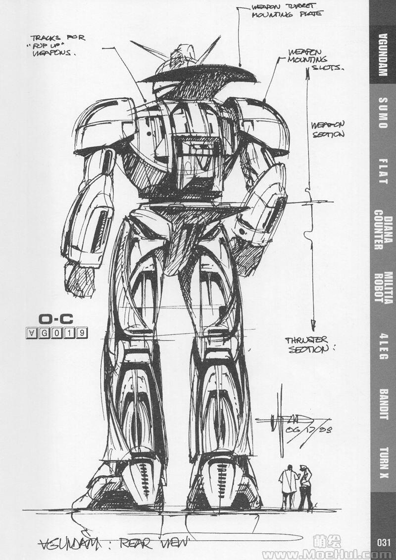 [画集][Syd Mead]Mobile Suit Gundam Mead Gundam