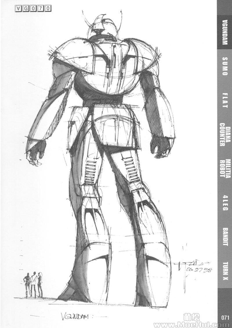 [画集][Syd Mead]Mobile Suit Gundam Mead Gundam