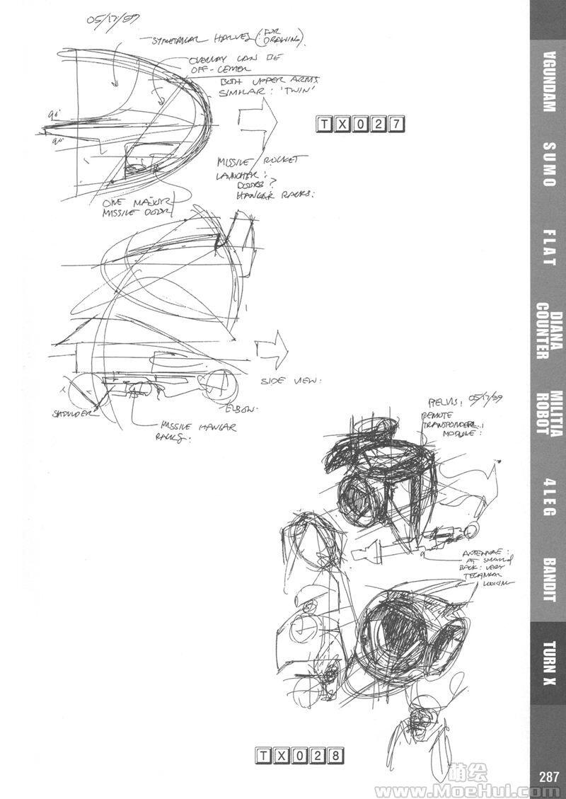 [画集][Syd Mead]Mobile Suit Gundam Mead Gundam