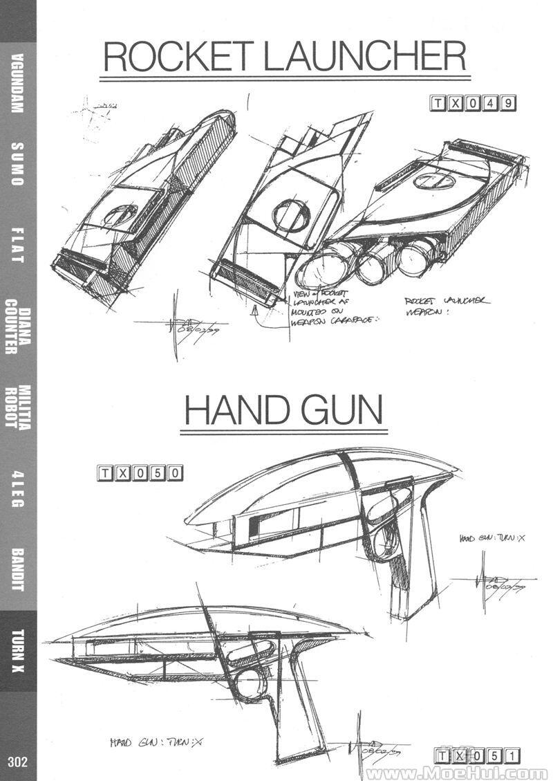 [画集][Syd Mead]Mobile Suit Gundam Mead Gundam