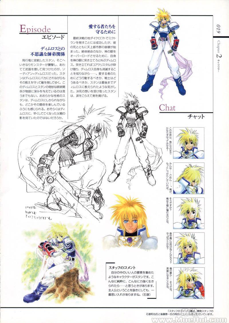 [画集][いのまたむつみ]Tales of Destiny Character Collection