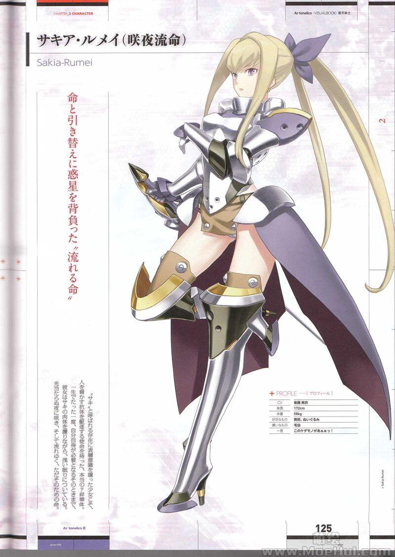 [画集]Ar tonelico visualbook 蒼天楽土