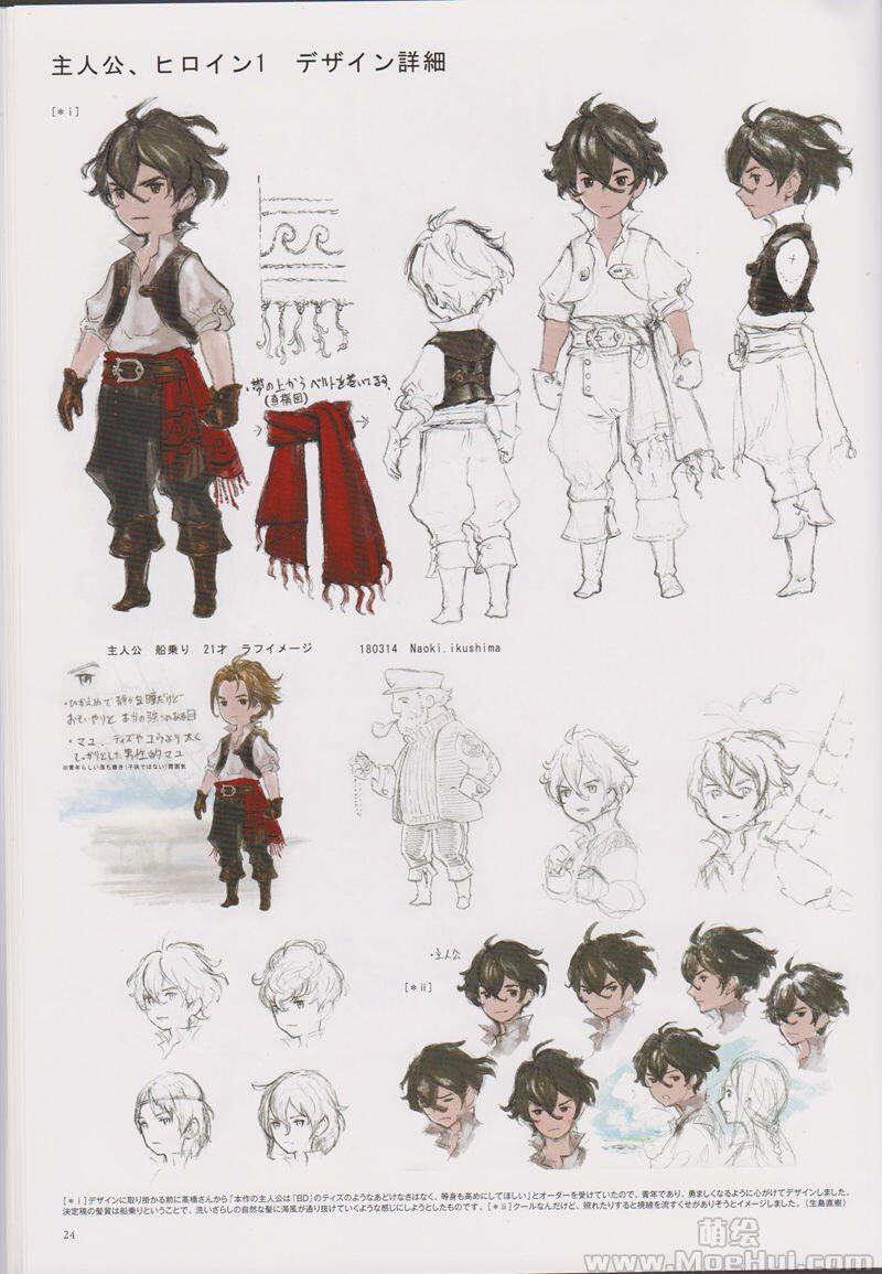 [画集]BRAVELY DEFAULT II Design Works THE ART OF BRAVELY DEFAULT 201X-2021