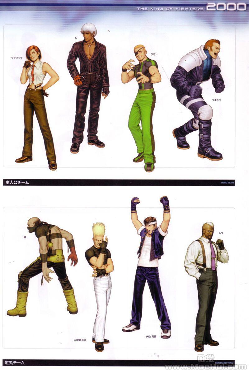 [画集]THE KING OF FIGHTERS FIGHTING EVOLUTION 10th