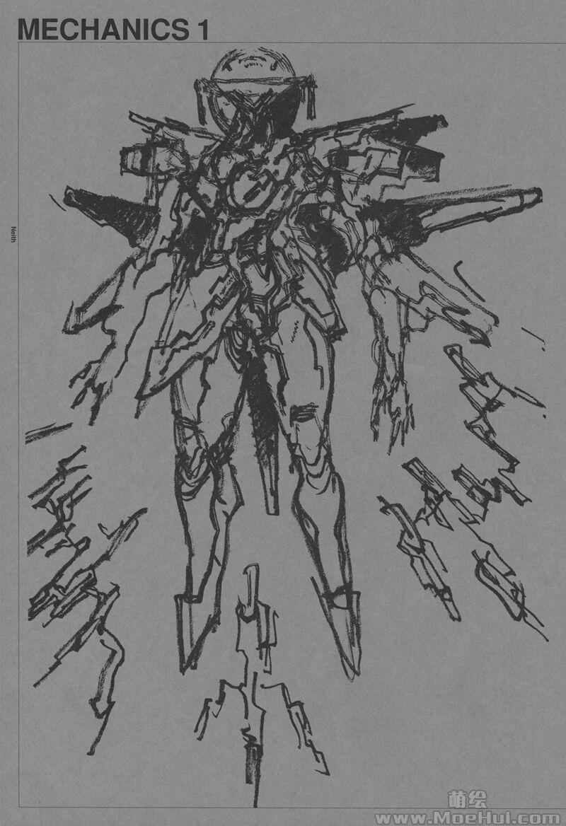 [画集]ZONE OF THE ENDERS Z.O.E Materials GAME SIDE