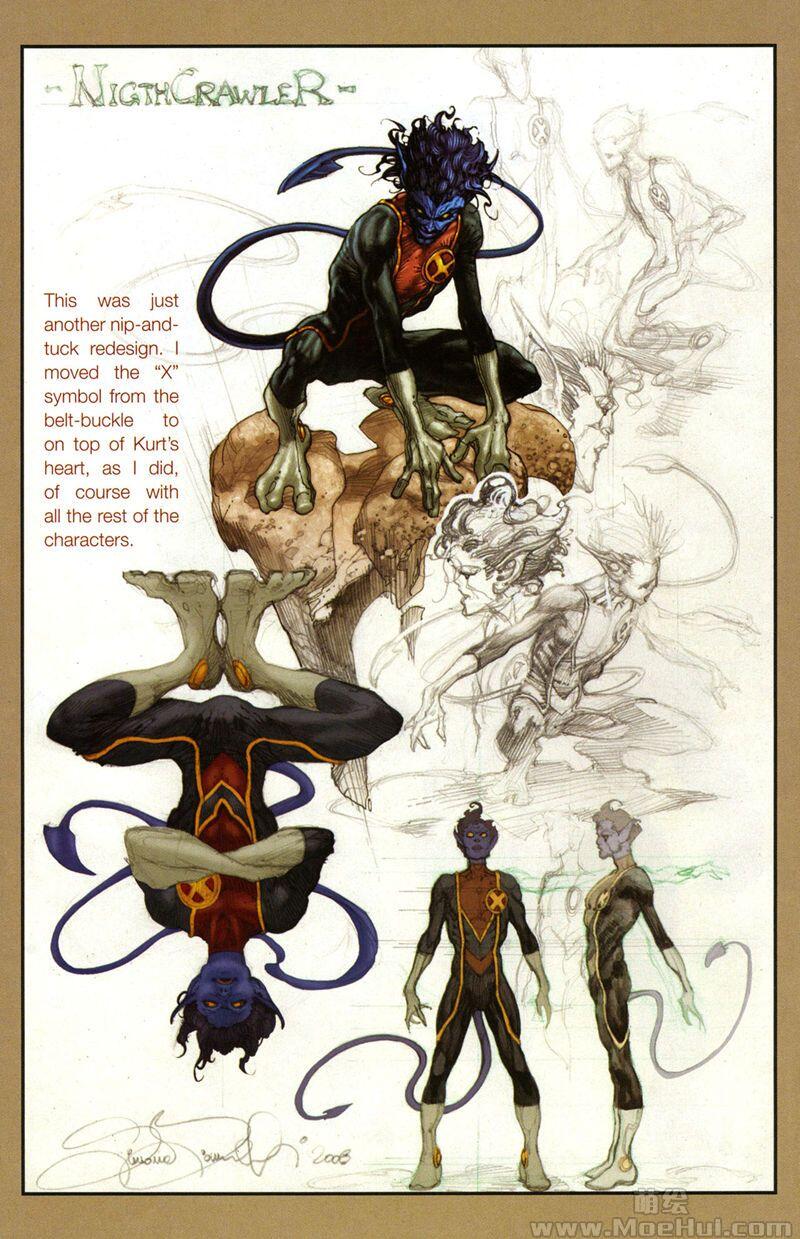 [画集]Astonishing X-Men Sketchbook