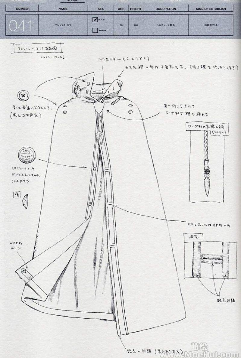 [画集][Pasta’s Estab (村田蓮爾)]SPHERES LAST EXILE 1st character filegraphy