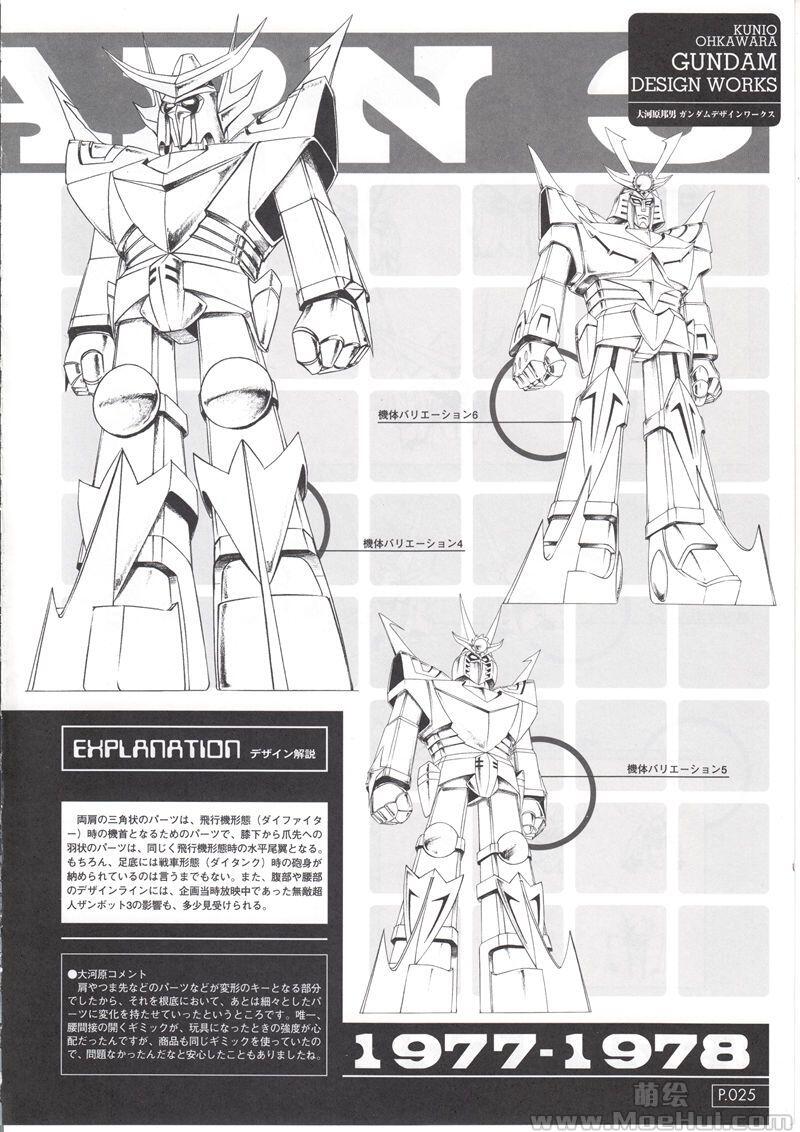 [画集]大河原邦男 GUNDAM DESIGN WORKS