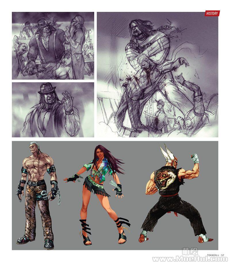 [画集]The Art of Tekken A Complete Visual History