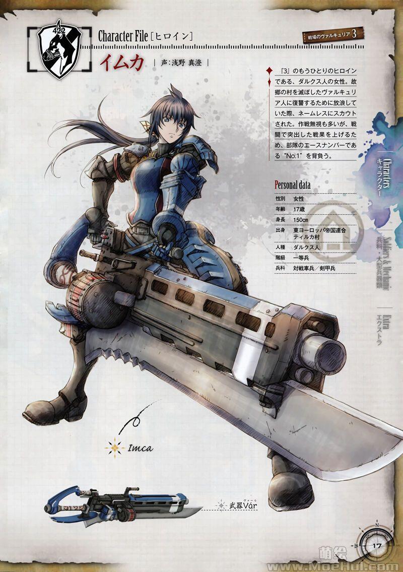 [画集][raita]Valkyria Chronicles 4 10th Anniversary Illustration Book