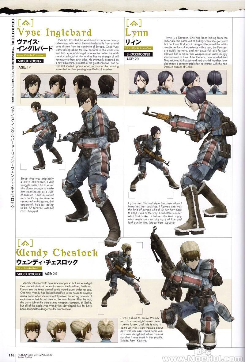 [画集][raita]Valkyria Chronicles 1 Design archive