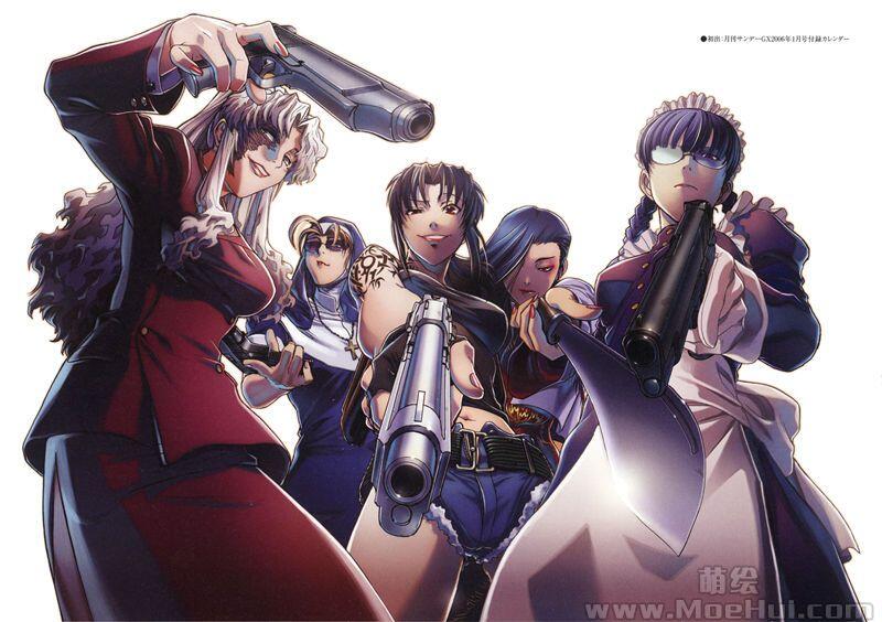 [画集][広江礼威]Black lagoon Barrage Artbook