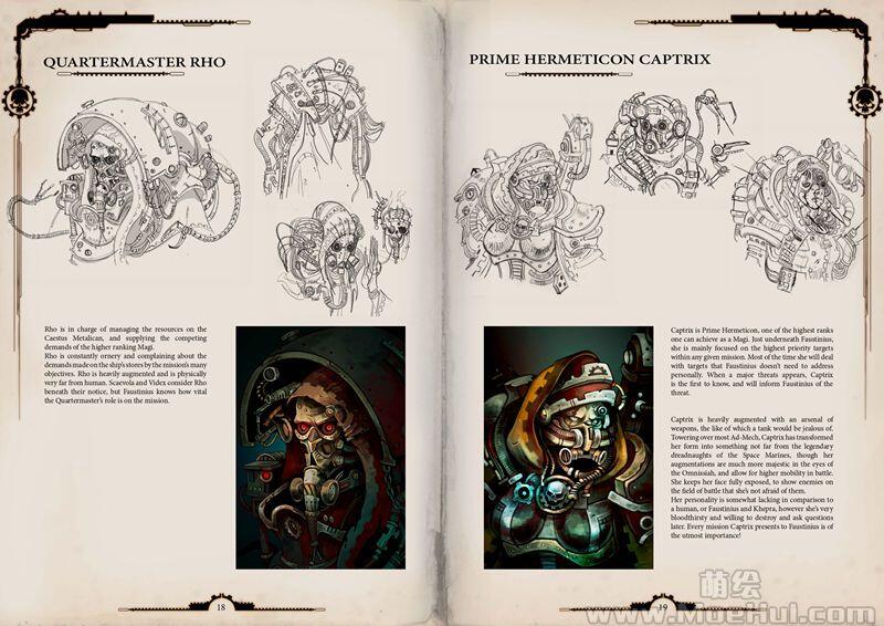 [画集]THE ART OF Warhammer 40,000 Mechanicus