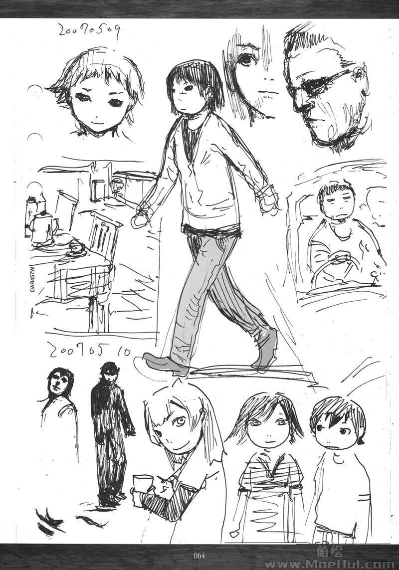 [画集][安倍吉俊]Pen Drawings 200605-200706