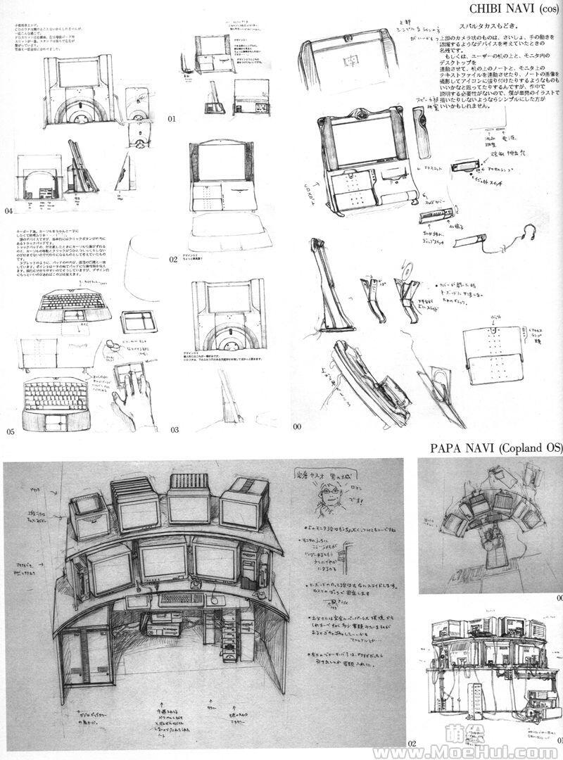 [画集]an omnipresence in wired /『lain』安倍吉俊 画集 オムニプレゼンス