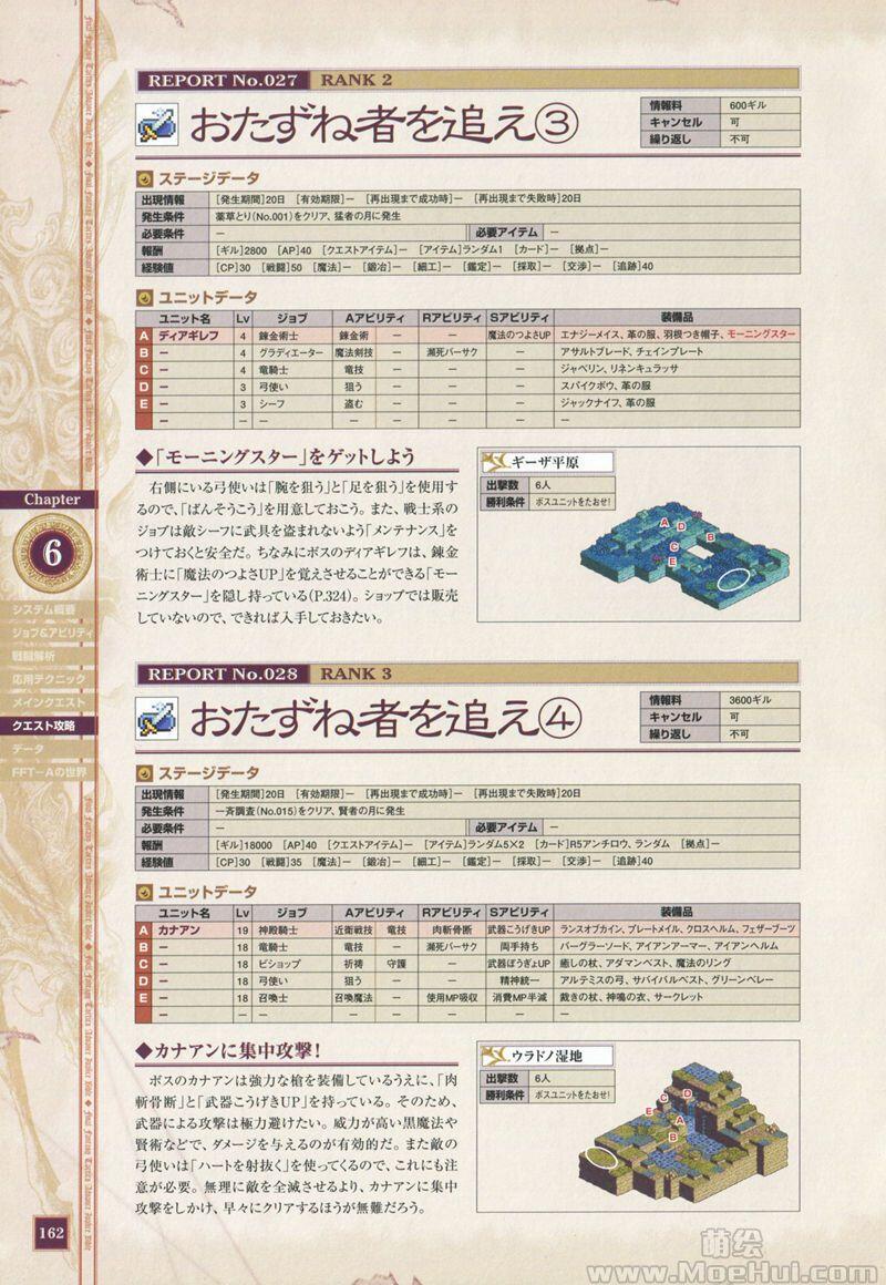 [画集]Final Fantasy Tactics Advance Ivalice Bible