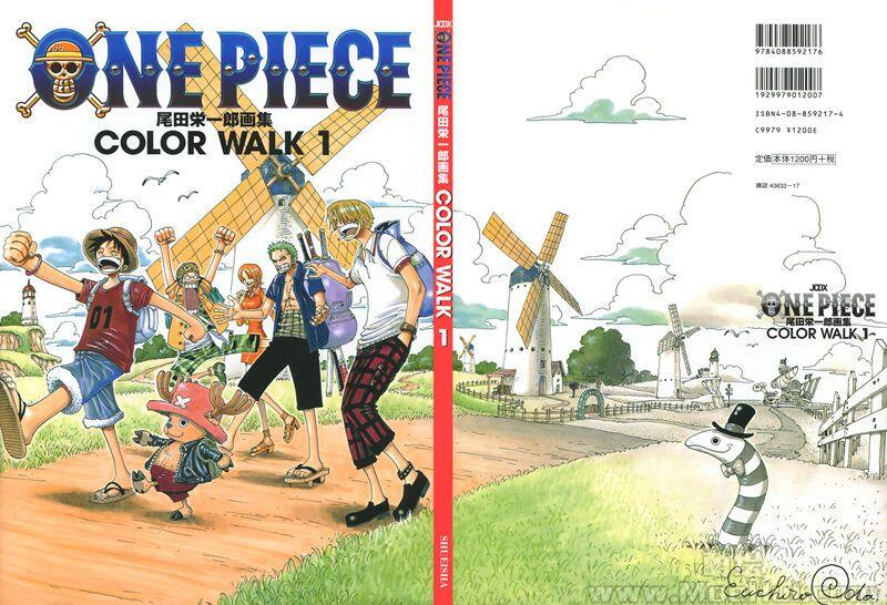 [画集]ONE PIECE 尾田荣一郎画集 COLOR WALK 1-9合集 爱藏版