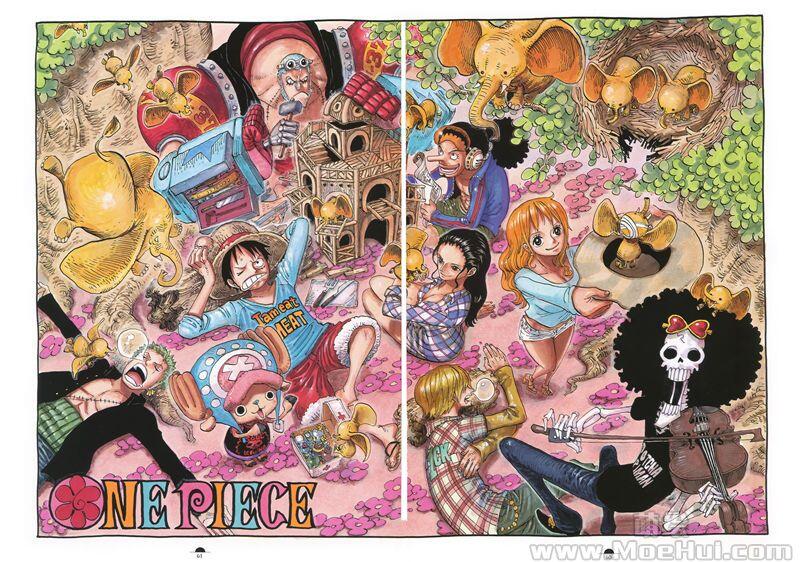 [画集]ONE PIECE 尾田荣一郎画集 COLOR WALK 1-9合集 爱藏版