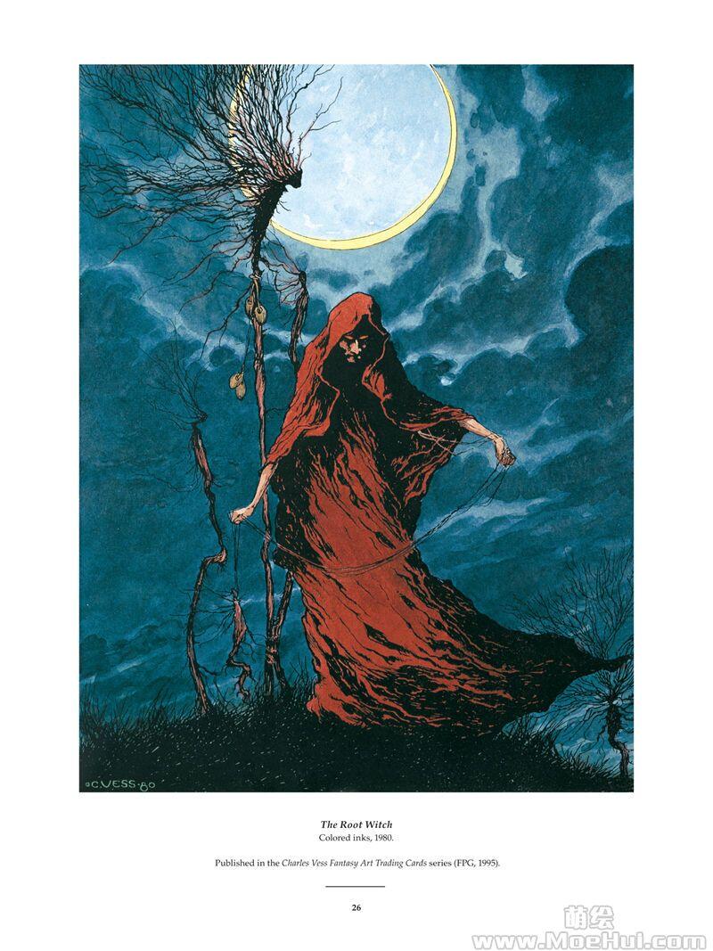 [画集]The Art of Charles Vess-Drawing Down the Moon