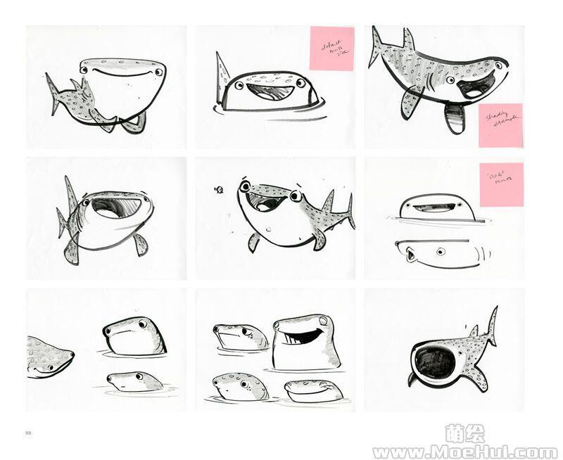 [画集]海底总动员1 2 艺术设定集