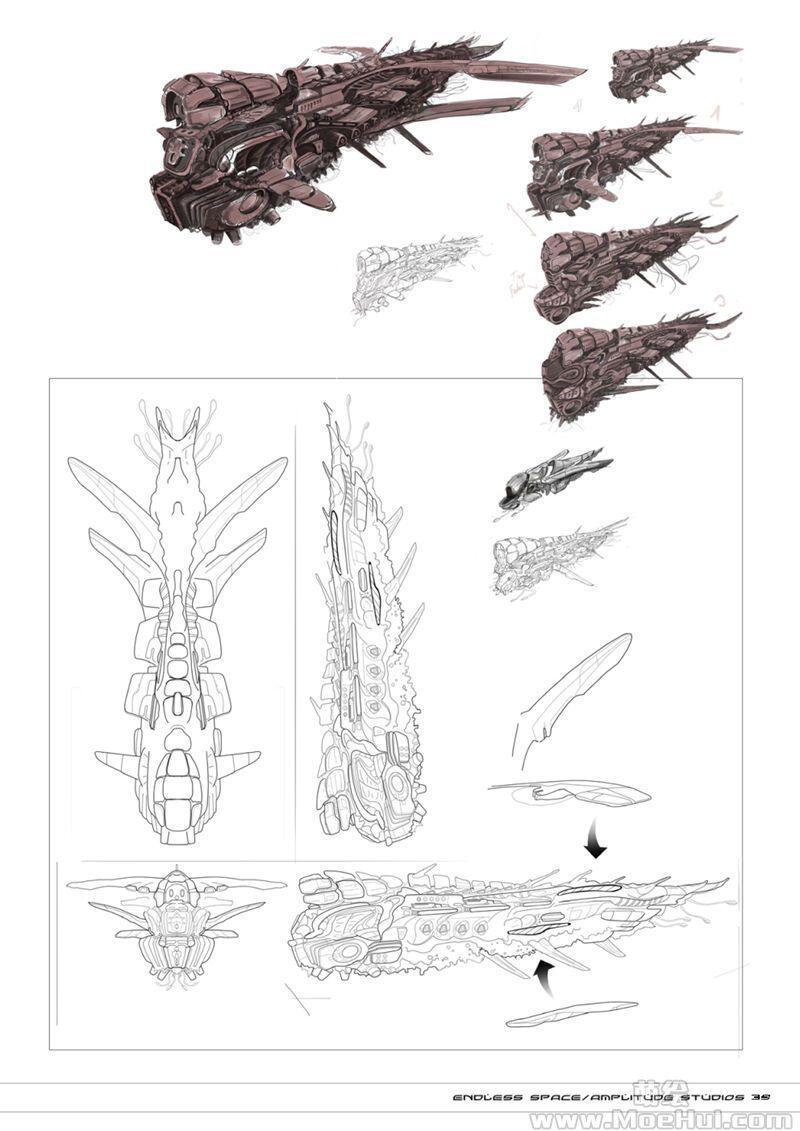 [画集]Endless Space(无尽空间) 设定画集