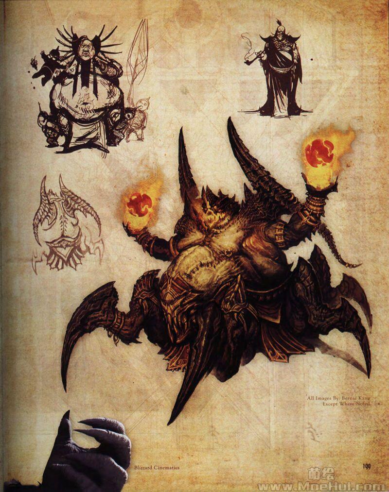 [画集]Diablo III 暗黑破坏神 3 设定画集