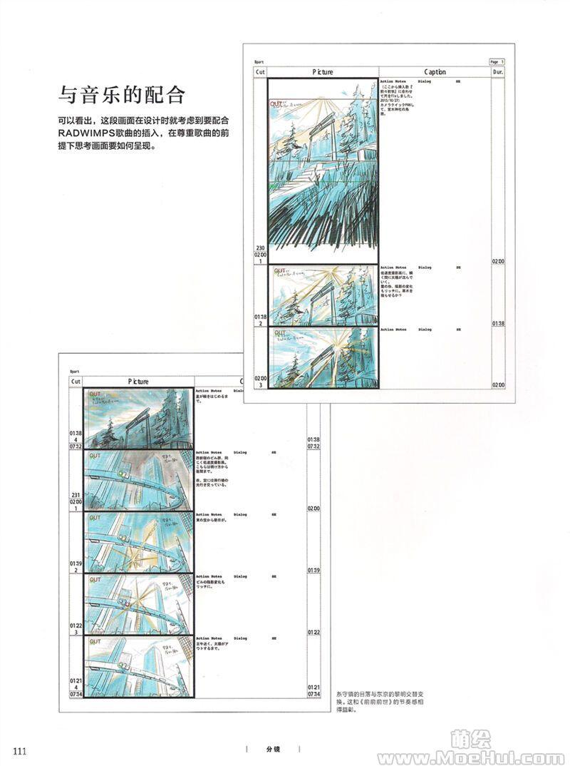 [画集][新海诚]你的名字。 设定资料集 中日双版本