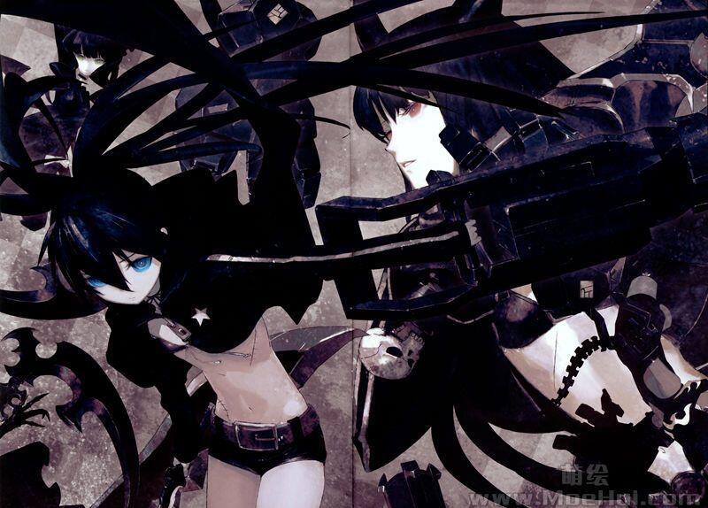 [画集][HWB (huke)]Black Rock Shooter Visual Works 2 - Black Side