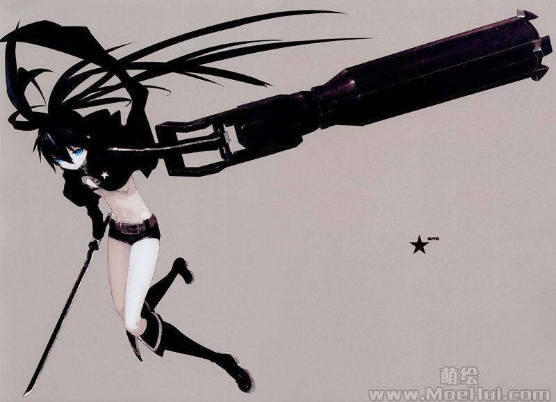 [画集][HWB (huke)]Black Rock Shooter Visual Works 2 - Black Side