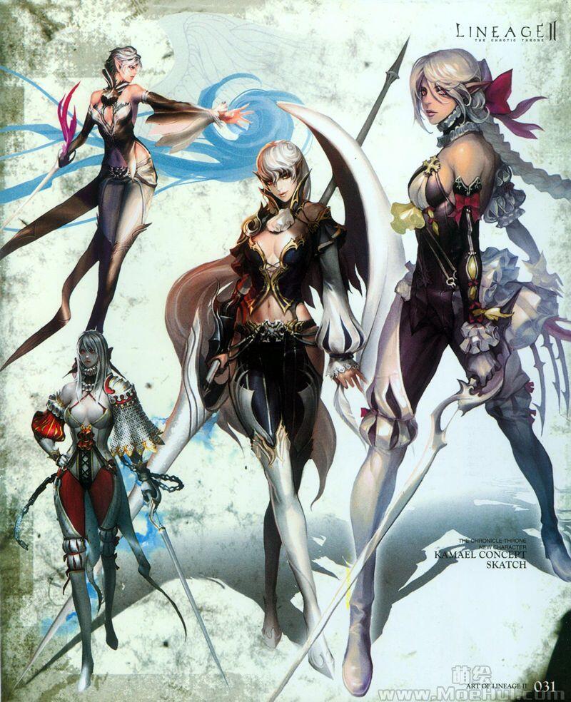 [画集]Art of Lineage II World Visual Guide Book 2nd Edition