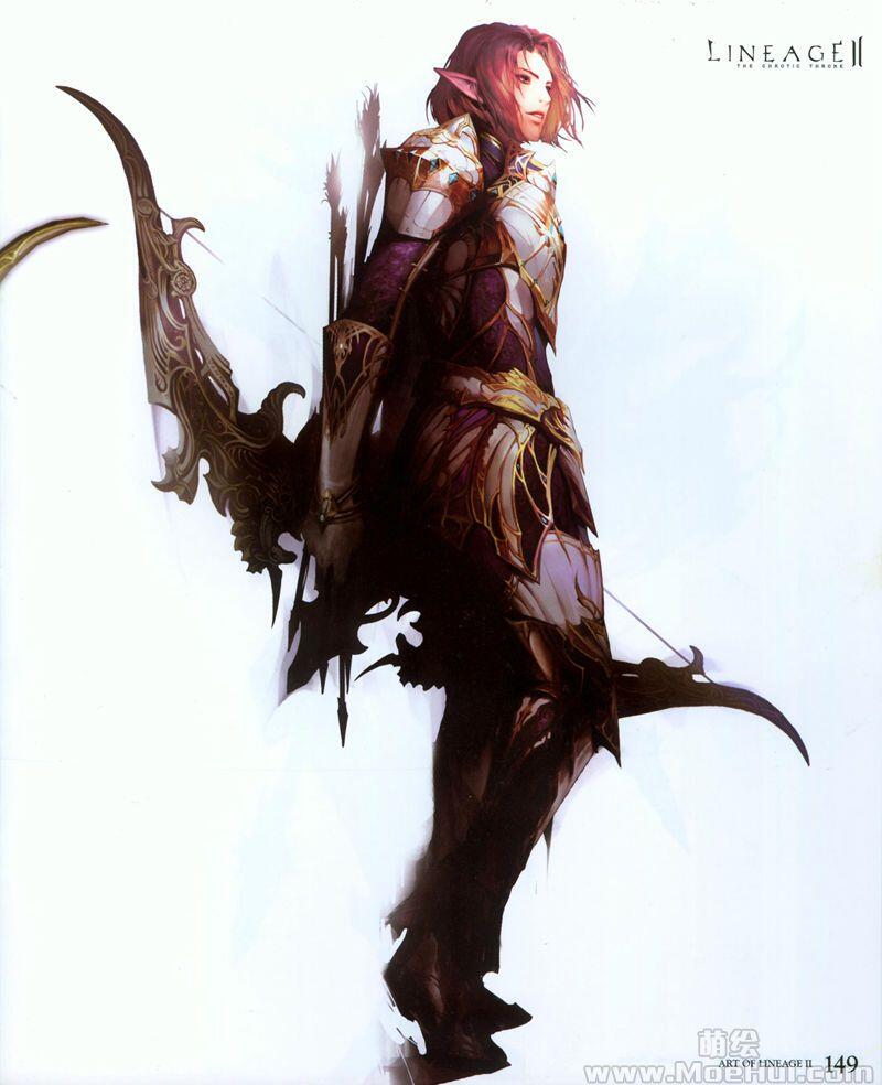 [画集]Art of Lineage II World Visual Guide Book 2nd Edition