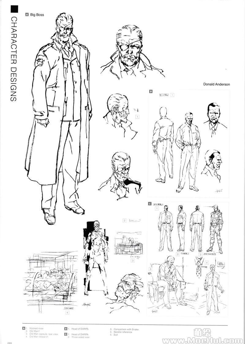 [画集]The Art of Metal Gear Solid(合金装备) I-IV Studio Works