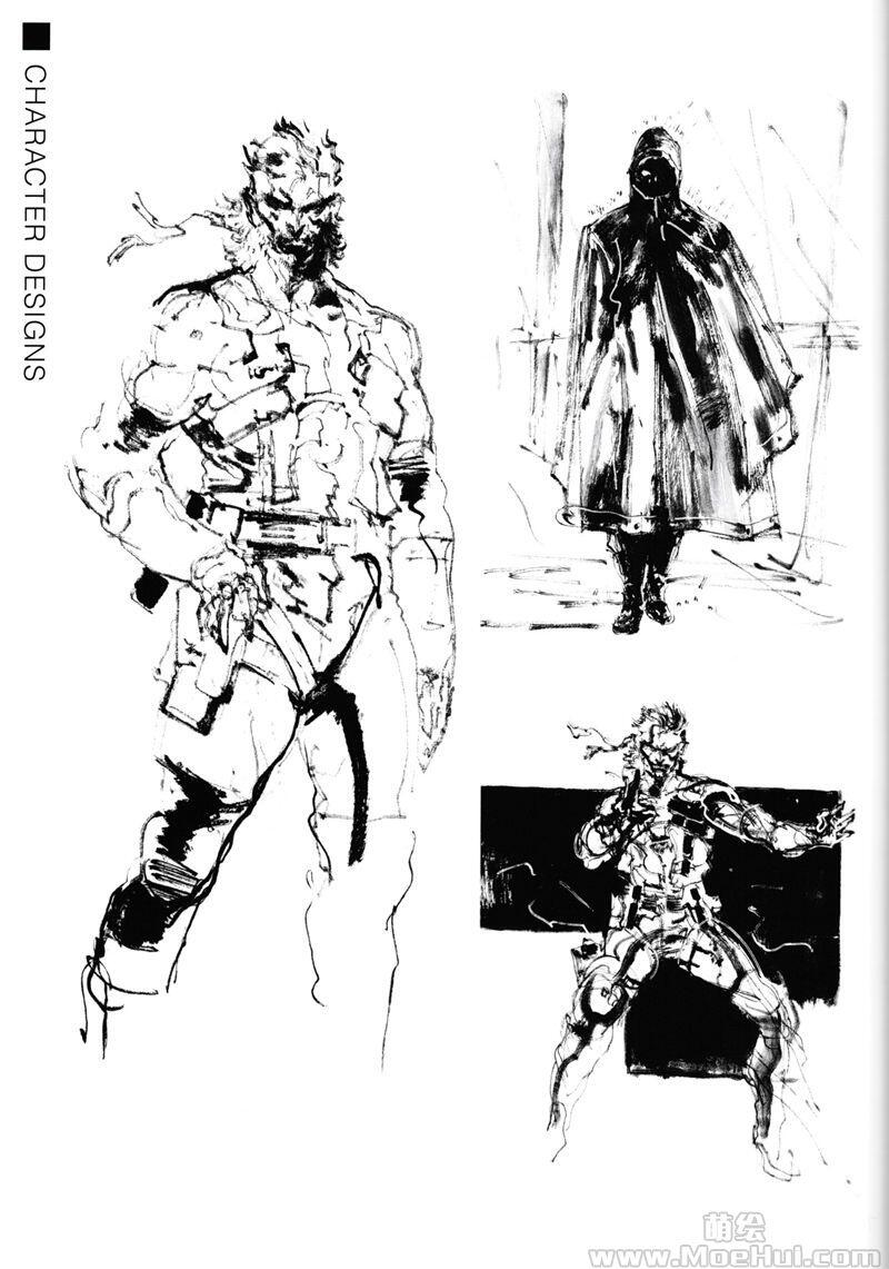 [画集]The Art of Metal Gear Solid(合金装备) I-IV Studio Works