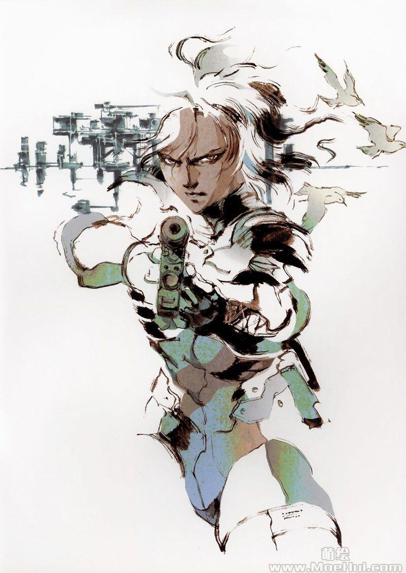 [画集]The Art of Metal Gear Solid(合金装备) I - IV - Gallery Works